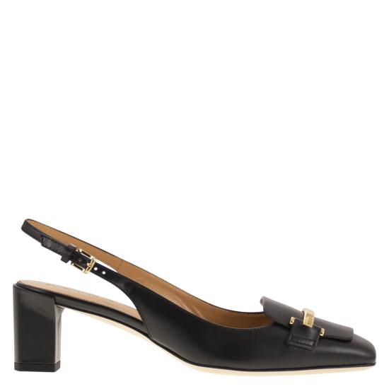 25SS 토즈 힐/펌프스 XXW63L0JE10SMX BLACK