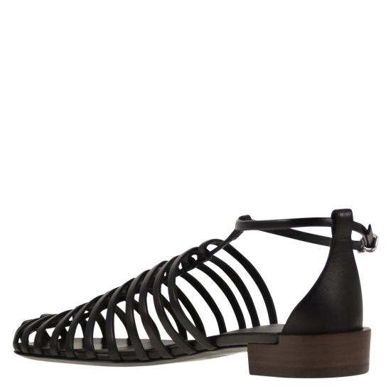 25SS 토즈 샌들 XXW01L0JA80BSS BLACK - TODS