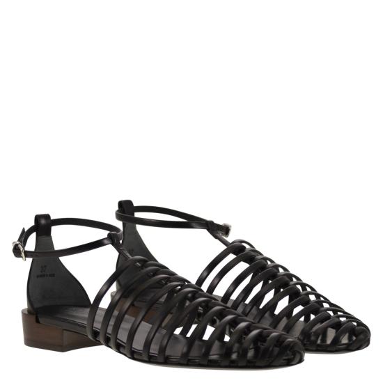 25SS 토즈 샌들 XXW01L0JA80BSS BLACK - TODS