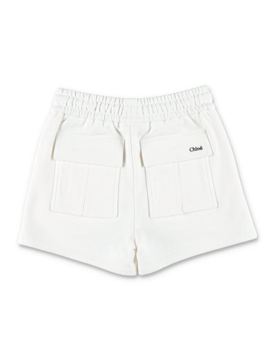 25SS [주니어] 끌로에 쇼츠/버뮤다 C20464 117 Bianco - CHLOE