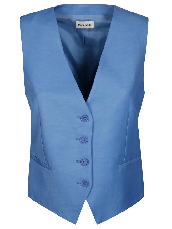 25SS 파로쉬 베스트 RAISA25D410028 046 BLU CIELO