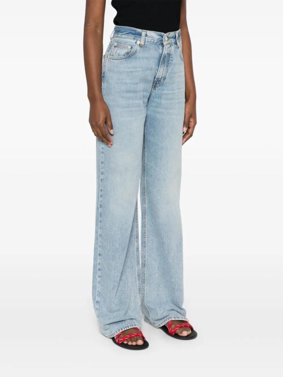 25SS 하이쿠레 데님 팬츠 HEW03185DF144L0877 BLUE AQUA L0877 - HAIKURE