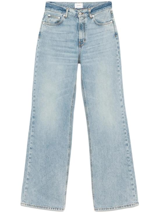 25SS 하이쿠레 데님 팬츠 HEW03185DF144L0877 BLUE AQUA L0877