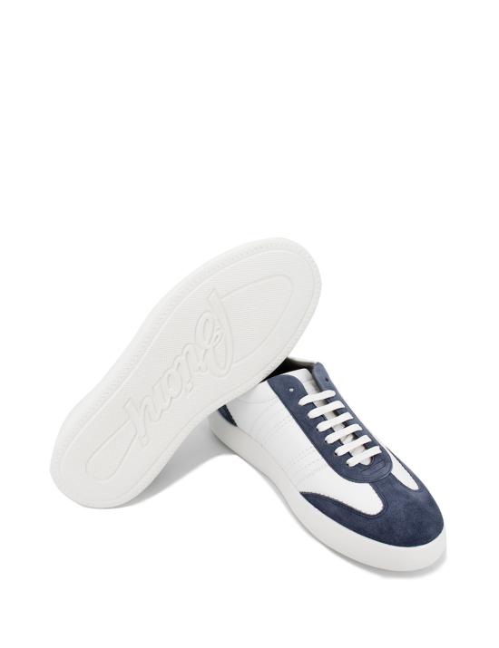 24FW 브리오니 스니커즈 QHLP0L PA701 4290 SAPPHIRE WHITE - BRIONI