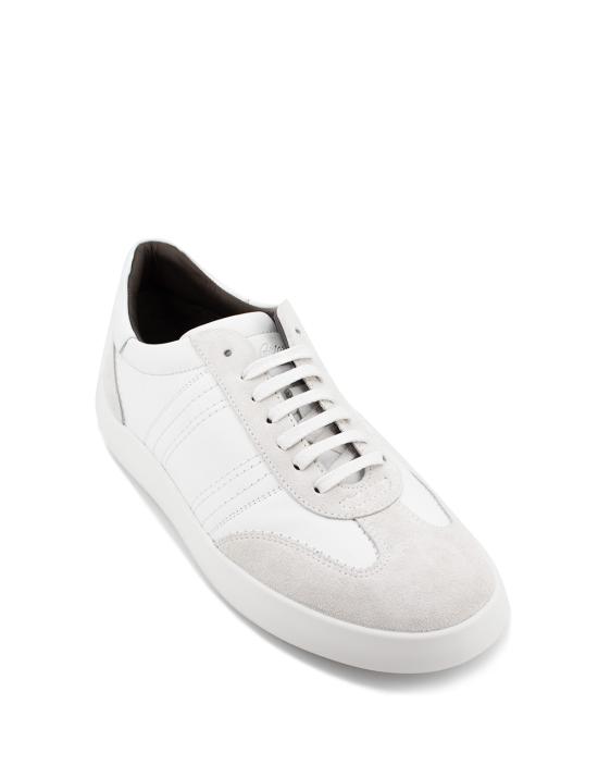 24FW 브리오니 스니커즈 QHLP0L PA701 9090 WHITE WHITE - BRIONI