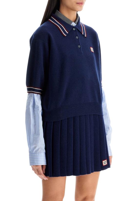 25SS 미우미우 기타 MMLA28158ZF0124 NAVY DOM - MIU MIU