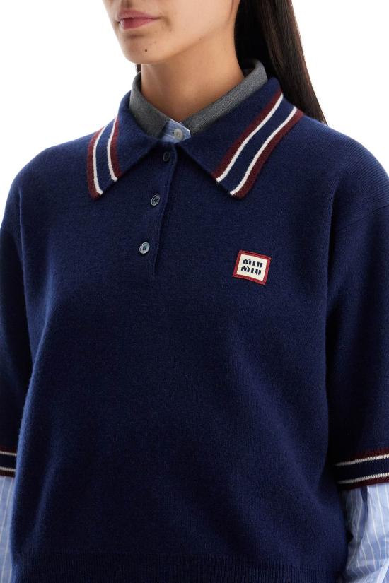 25SS 미우미우 기타 MMLA28158ZF0124 NAVY DOM - MIU MIU