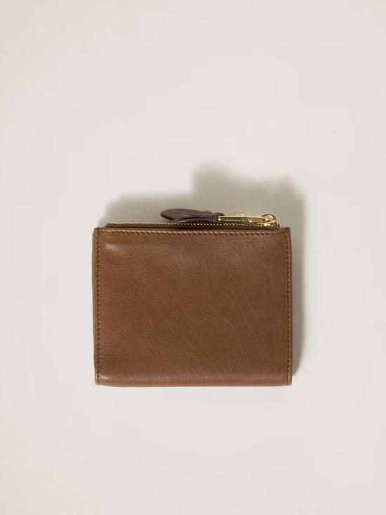 25FW 미우미우 반지갑 5ML024AEFXF0316 OAK DOM - MIU MIU