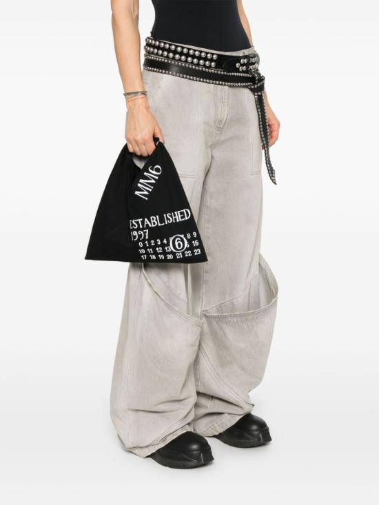 25SS MM6 메종마르지엘라 토트백 SB6WD0013P7260T8013 BLACK DOM - MM6 MAISON MARGIELA