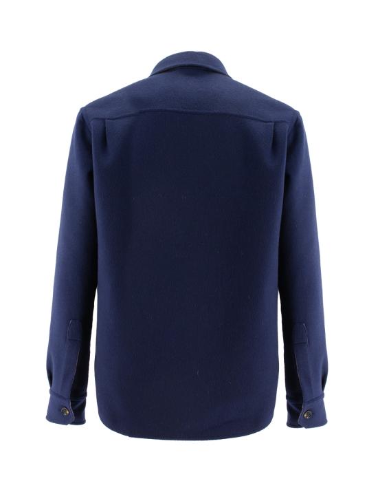 24FW 브리오니 자켓 SLTB0L OA311 4097 MIDNIGHT BLUE BEIGE - BRIONI