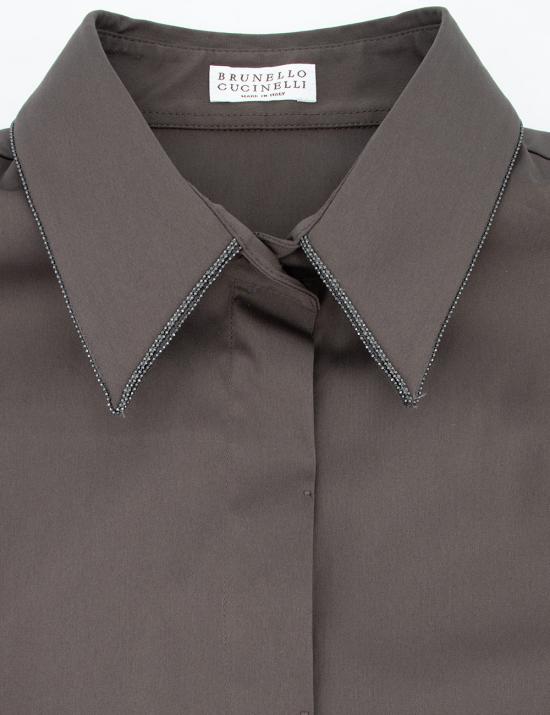 25SS 브루넬로 쿠치넬리 민소매 티셔츠 M0091MA616 C8705 CHOCOLATE - BRUNELLO CUCINELLI