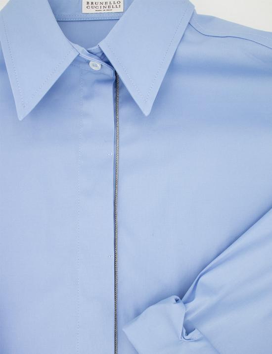 25SS 브루넬로 쿠치넬리 폴로 티셔츠 M0091MA636 C6172 CELESTE - BRUNELLO CUCINELLI
