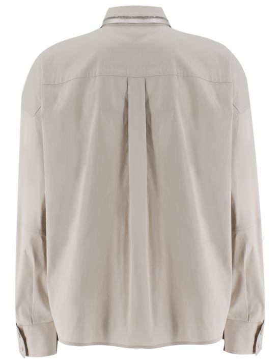 25FW 브루넬로 쿠치넬리 긴팔 티셔츠 M0091MR426 C7498 BEIGE - BRUNELLO CUCINELLI