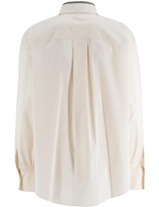 25FW 브루넬로 쿠치넬리 긴팔 티셔츠 M0091NQ336 C1493 VANILLA CREAM - BRUNELLO CUCINELLI