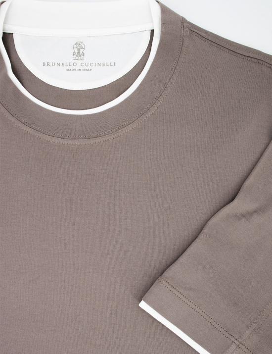 25SS 브루넬로 쿠치넬리 반팔 티셔츠 M0B137427 COC13 2421 7220 - BRUNELLO CUCINELLI