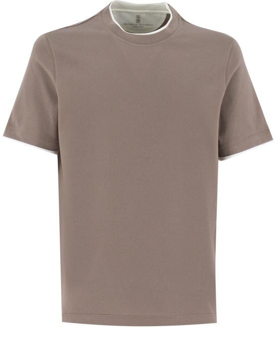 25SS 브루넬로 쿠치넬리 반팔 티셔츠 M0B137427 COC13 2421 7220