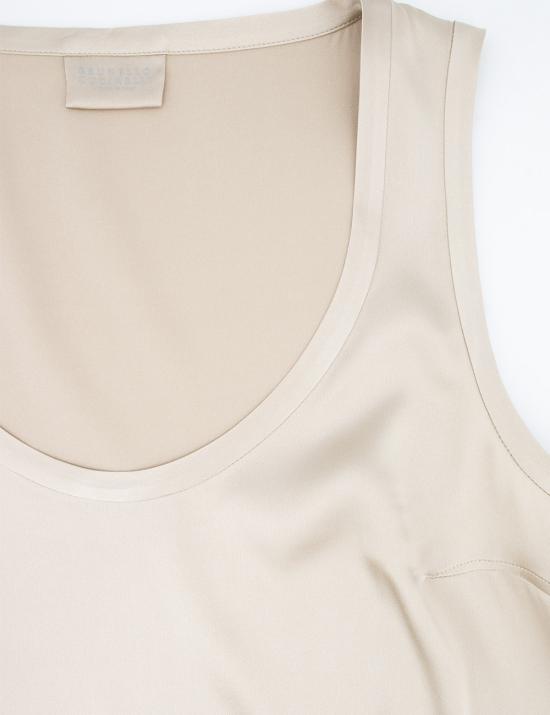 25SS 브루넬로 쿠치넬리 민소매 티셔츠 M0C59E0600 C2910 COLONIALE - BRUNELLO CUCINELLI