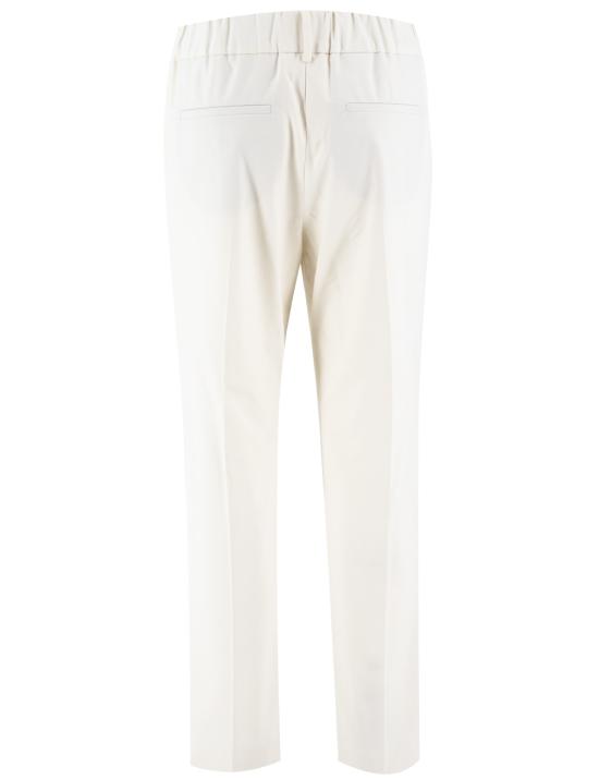 25SS 브루넬로 쿠치넬리 스트레이트 팬츠 M0F70P1673 C8555 MOON LIGHT - BRUNELLO CUCINELLI