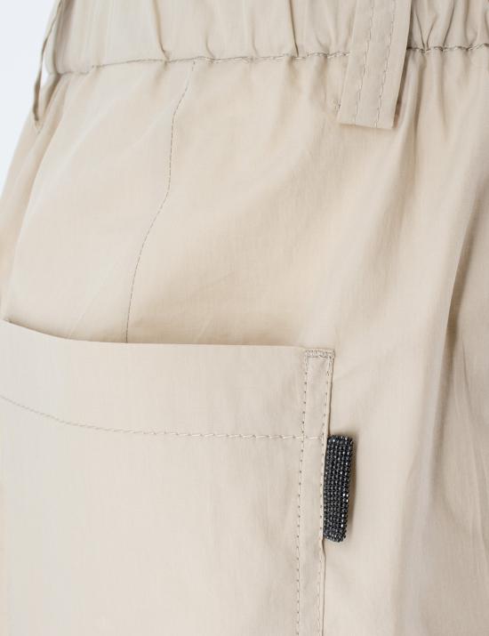  브루넬로 쿠치넬리 스트레이트 팬츠 M0H93P7894 C8617 BLEACHED SAND - BRUNELLO CUCINELLI