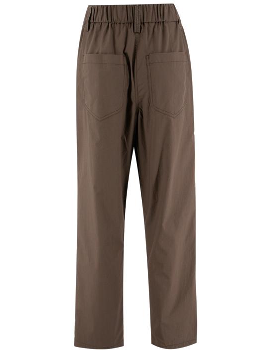 25SS 브루넬로 쿠치넬리 스트레이트 팬츠 M0H93P8907 C8705 CHOCOLATE - BRUNELLO CUCINELLI