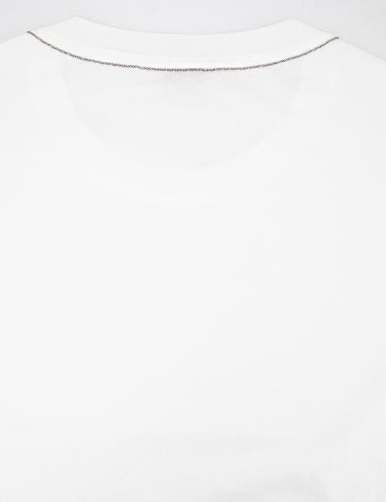 25SS 브루넬로 쿠치넬리 반팔 티셔츠 M0T81BI100 C6159 BIANCO - BRUNELLO CUCINELLI