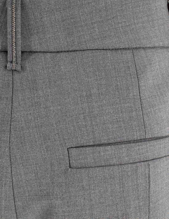 25FW 브루넬로 쿠치넬리 스트레이트 팬츠 M0W07P8584 C4078 GRIGIO LIGNITE - BRUNELLO CUCINELLI