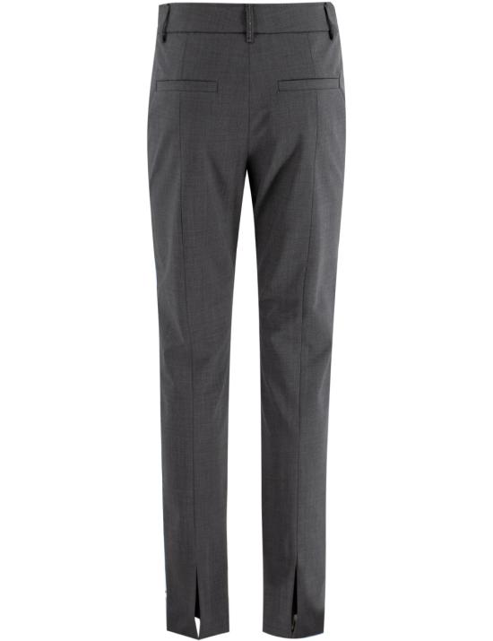 25FW 브루넬로 쿠치넬리 스트레이트 팬츠 M0W07P8584 C4078 GRIGIO LIGNITE - BRUNELLO CUCINELLI