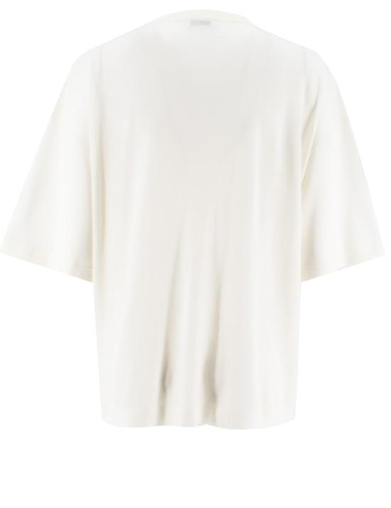 25SS 브루넬로 쿠치넬리 반팔 티셔츠 M14844700 C159 BIANCO - BRUNELLO CUCINELLI
