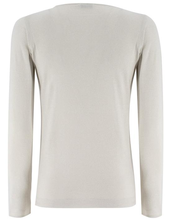 25FW 브루넬로 쿠치넬리 긴팔 티셔츠 M41800008 C9443 WARM WHITE - BRUNELLO CUCINELLI