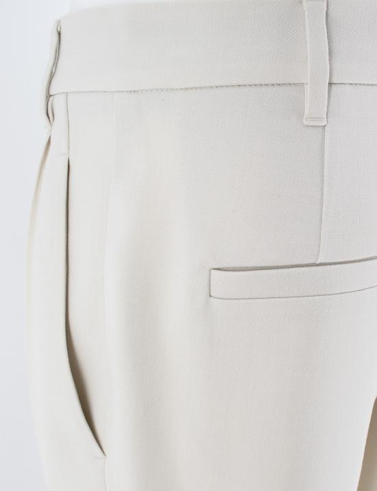 24FW 브루넬로 쿠치넬리 스트레이트 팬츠 MB045P8457 C2976 LATTE - BRUNELLO CUCINELLI