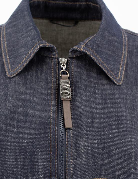 25SS 브루넬로 쿠치넬리 자켓 MB1257470 C001 DENIM BLU - BRUNELLO CUCINELLI