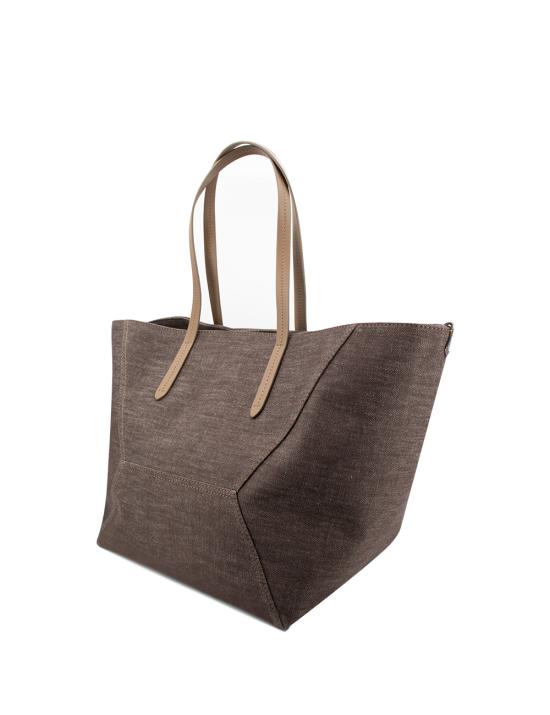 25SS 브루넬로 쿠치넬리 숄더백 MB25D2571 C003 BROWN - BRUNELLO CUCINELLI