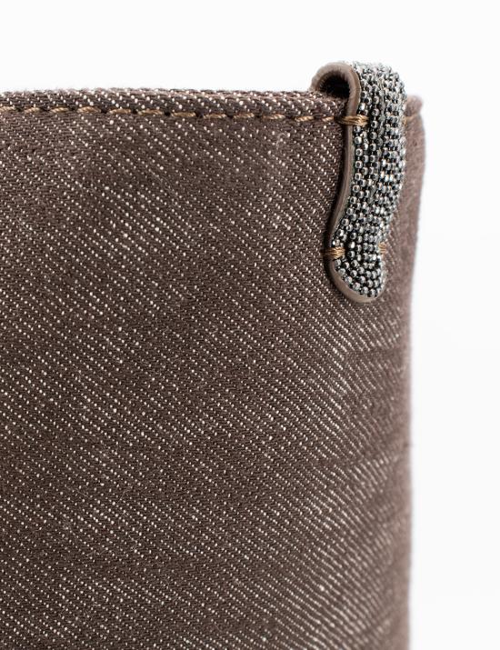 25SS 브루넬로 쿠치넬리 숄더백 MB25D2571 C003 BROWN - BRUNELLO CUCINELLI