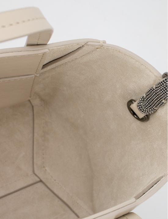 25SS 브루넬로 쿠치넬리 토트백 MBHED2675 C8905 AVORIO - BRUNELLO CUCINELLI