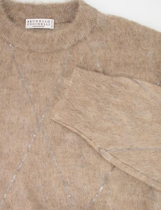 25FW 브루넬로 쿠치넬리 긴팔 티셔츠 MBP110810 CK074 BROWN CALDO BROWN - BRUNELLO CUCINELLI