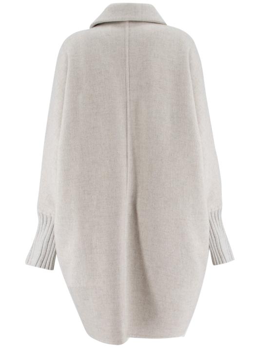 25FW 브루넬로 쿠치넬리 코트 MD5589813 C9610 MADREPERLA - BRUNELLO CUCINELLI