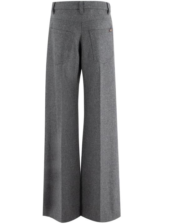 25FW 브루넬로 쿠치넬리 스트레이트 팬츠 MD588P8724 C033 GRIGIO SCURO - BRUNELLO CUCINELLI