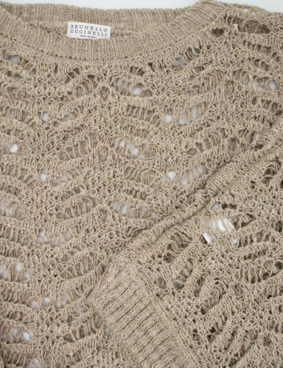 25SS 브루넬로 쿠치넬리 반팔 티셔츠 MGD562308 C3785 BEIGE - BRUNELLO CUCINELLI