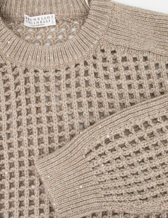 24FW 브루넬로 쿠치넬리 긴팔 티셔츠 MGP557500 CUK59 NOCE BROWN CALDO - BRUNELLO CUCINELLI