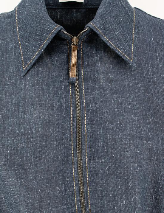 25SS 브루넬로 쿠치넬리 반팔 티셔츠 MH538A5345 C100 BLU - BRUNELLO CUCINELLI