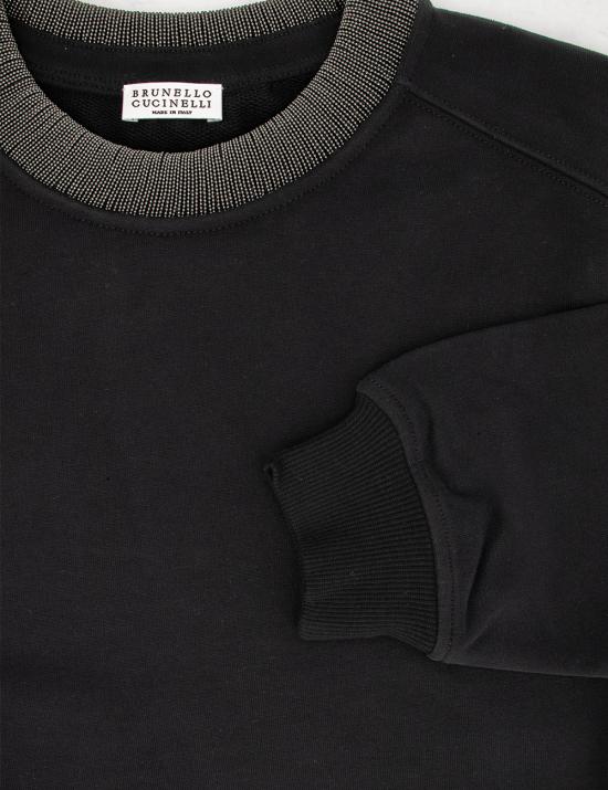 25FW 브루넬로 쿠치넬리 긴팔 티셔츠 MN05NHR310 C101 NERO - BRUNELLO CUCINELLI