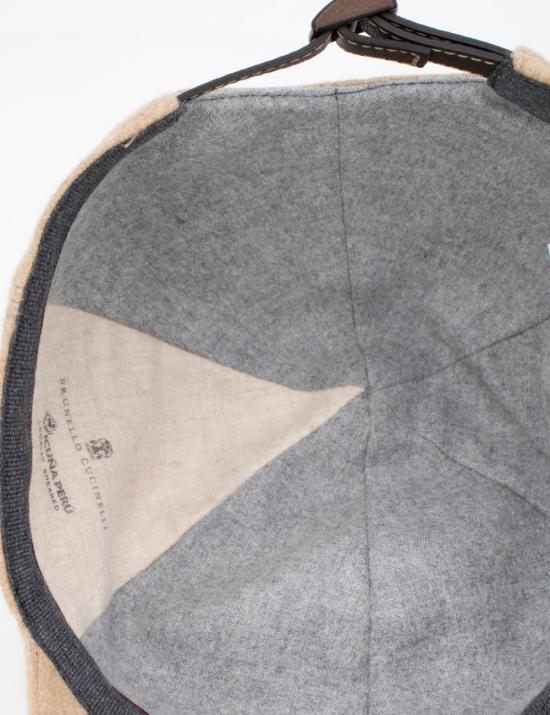 25FW 브루넬로 쿠치넬리 모자 MQ4569978 CBX59 001 368 - BRUNELLO CUCINELLI