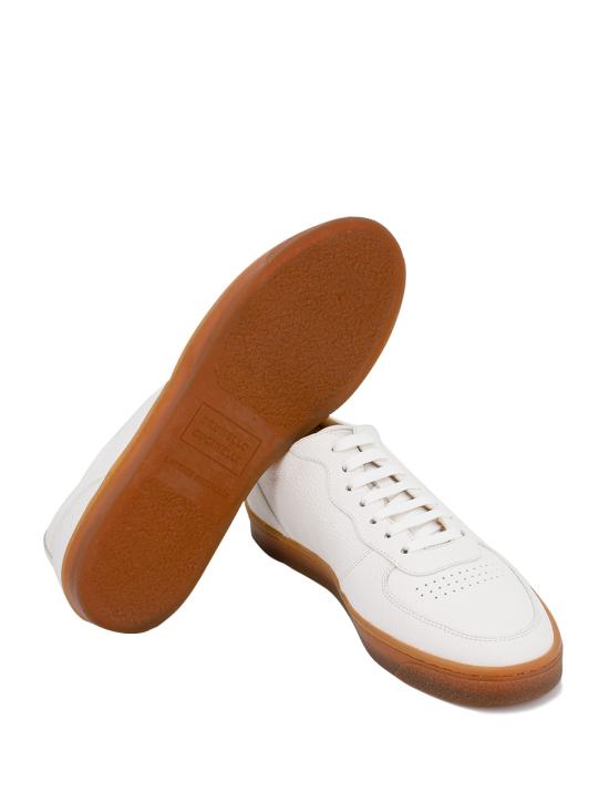  브루넬로 쿠치넬리 스니커즈 MZUALCN272 C6280 BIANCO OTTICO - BRUNELLO CUCINELLI