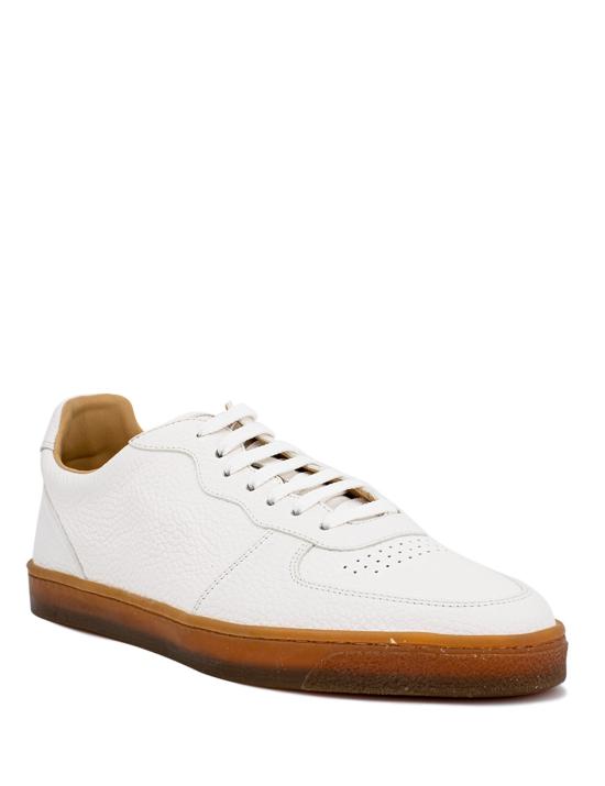  브루넬로 쿠치넬리 스니커즈 MZUALCN272 C6280 BIANCO OTTICO - BRUNELLO CUCINELLI