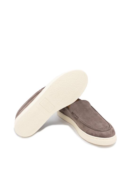 25SS 브루넬로 쿠치넬리 스니커즈 MZUHVSN335 C2637 BISONTE - BRUNELLO CUCINELLI