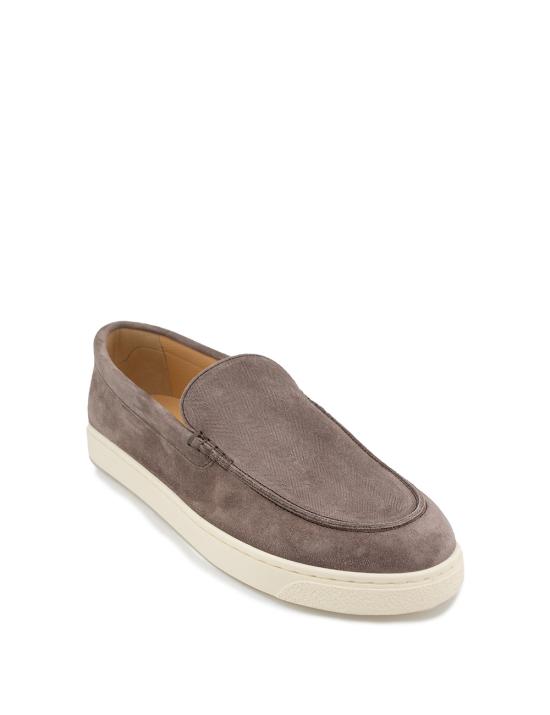 25SS 브루넬로 쿠치넬리 스니커즈 MZUHVSN335 C2637 BISONTE - BRUNELLO CUCINELLI