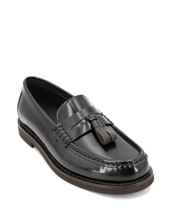 25FW 브루넬로 쿠치넬리 로퍼 MZVNG2739 C101 NERO - BRUNELLO CUCINELLI