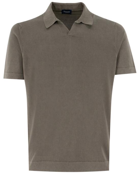 25SS 드루모어 폴로 티셔츠 D0GF146N 575 TERRA