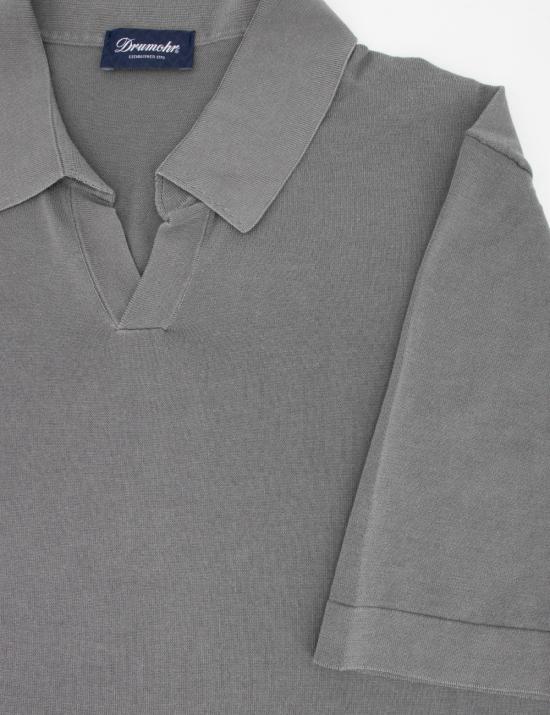 25SS 드루모어 폴로 티셔츠 D0GF146N 669 FUMO - DRUMOHR