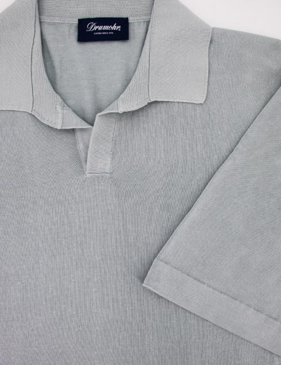  드루모어 폴로 티셔츠 D0GF146 718 GREY - DRUMOHR